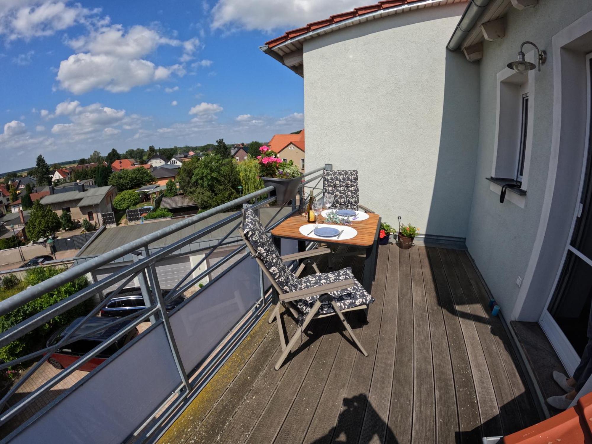 Ferienwohnung Ausblick Бад-Дюбен Екстер'єр фото
